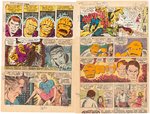 MARVEL'S GREATEST COMICS VARIOUS STORY COLOR GUIDES (1970S FANTASTIC FOUR REPRINTS BY ANDY YANCHUS COLORIST).