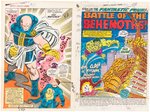 MARVEL'S GREATEST COMICS VARIOUS STORY COLOR GUIDES (1970S FANTASTIC FOUR REPRINTS BY ANDY YANCHUS COLORIST).