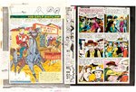 KID COLT OUTLAW #211 COMPLETE STORY COLOR GUIDES (FIRST ANDY YANCHUS COLORING JOB).