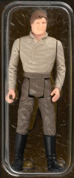 PALITOY STAR WARS: RETURN OF THE JEDI (1983) - HAN SOLO (CARBONITE) TRI-LOGO 70 BACK-D CAS 80.