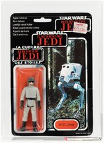 PALITOY STAR WARS: RETURN OF THE JEDI (1984) - AT-ST DRIVER TRI-LOGO 70 BACK-C AFA 75 EX+/NM.