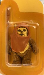 STAR WARS: RETURN OF THE JEDI (1983) - WICKET W. WARRICK 77 BACK-A AFA 85 Y-NM+ (KENNER CANADA).