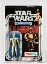 PALITOY STAR WARS (1978) - SEE-THREEPIO (C-3PO) 12 BACK-A AFA 85 NM+.