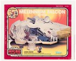STAR WARS MICRO COLLECTION (1982) - MILLENNIUM FALCON VEHICLE AFA 80 NM.