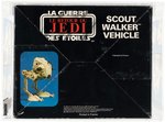 PALITOY/MECCANO STAR WARS: RETURN OF THE JEDI - SCOUT WALKER BI-LOGO AFA 80 Q-NM.