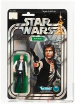 STAR WARS (1978) - HAN SOLO 12 BACK-B AFA 80 NM (SMALL HEAD).