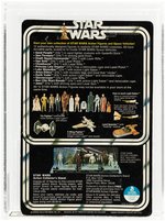 STAR WARS (1978) - LUKE SKYWALKER 12 BACK-B AFA 80 NM.