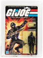 G.I. JOE (1982) - SNAKE EYES SERIES 1/11 BACK AFA 85 NM+ (STRAIGHT ARM).