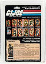 G.I. JOE (1982) - SNAKE EYES SERIES 1/11 BACK AFA 85 NM+ (STRAIGHT ARM).