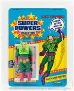 SUPER POWERS COLLECTION (1984) - LEX LUTHOR SERIES 1/12 BACK CAS 80.