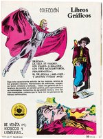 SOS #43 SPANISH HORROR COMIC BOOK COVER ORIGINAL ART.