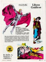 SOS #45 SPANISH HORROR COMIC BOOK COVER ORIGINAL ART.