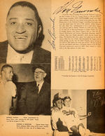 "DODGER YEARBOOK 1957" W/AUTOGRAPHS.