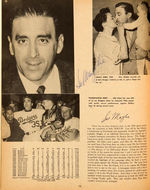 "DODGER YEARBOOK 1957" W/AUTOGRAPHS.