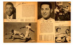 "DODGER YEARBOOK 1957" W/AUTOGRAPHS.