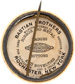 1906 RARE BUTTON FOR BATTLING NELSON VS. JOE GANS "CHAMPIONSHIP FIGHT/GOLDFIELD, NEV./SEPT. 3RD."