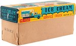 ICE CREAM SERVICE MITSUHASHI JAPAN FRICTION TIN TRUCK IN BOX.