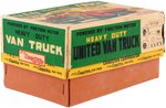 UNITED VAN LINES CRAGSTAN JAPAN FRICTION TIN HEAVY DUTY TRUCK IN BOX.