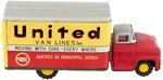 UNITED VAN LINES CRAGSTAN JAPAN FRICTION TIN HEAVY DUTY TRUCK IN BOX.