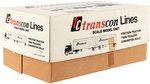 TRANSCON LINES JAPAN FRICTION TIN TRUCK & TWIN TRAILERS IN BOX.