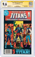 TALES OF THE TEEN TITANS #44 JULY 1984 CGC 9.6 NM+ SIGNATURE SERIES (DICK GRAYSON BECOMES NIGHTWING & FIRST JERICHO).