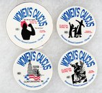 CLINTON "WOMEN'S CAUCUS" QUARTET INC. RARE PULLED VARIETY.