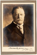 WILLIAM H. TAFT SIGNED AND INSCRIBED PHOTO.