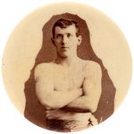 C. 1904 FREDERICK GARFIELD GILMORE REAL PHOTO BUTTON OF 1904 OLYMPICS BRONZE MEDAL WINNING BOXER.