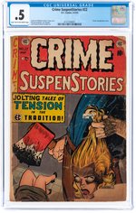 CRIME SUSPENSTORIES #22 APRIL-MAY 1954 CGC 0.5 POOR.