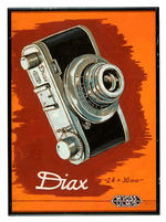 "DIAX" CAMERA ORIGINAL ART.