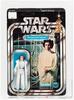 STAR WARS (1978) - PRINCESS LEIA ORGANA 12 BACK-A AFA 75+ EX+/NM.