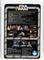 STAR WARS (1978) - PRINCESS LEIA ORGANA 12 BACK-A AFA 75+ EX+/NM.