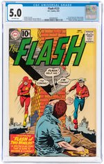 FLASH #123 SEPTEMBER 1961 CGC 5.0 VG/FINE (FLASH OF TWO WORLDS).