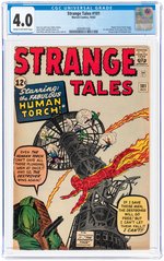 STRANGE TALES #101 OCTOBER 1962 CGC 4.0 VG.