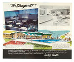 "MICKEY MANTLE'S HOLIDAY INN HOTEL" BROCHURE.