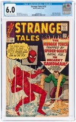 STRANGE TALES #115 DECEMBER 1963 CGC 6.0 FINE.