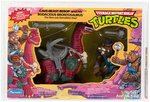 TEENAGE MUTANT NINJA TURTLES (1994) CAVE-BEAST BEBOP & BODACIOUS BRONTOSAURUS 2-PACK AFA 70 EX+.