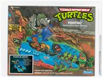 TEENAGE MUTANT NINJA TURTLES (1989) - FOOTSKI SERIES 2 VEHICLE AFA 75 Q-EX+/NM.