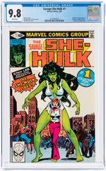 SAVAGE SHE-HULK #1 FEBRUARY 1980 CGC 9.8 NM/MINT (FIRST SHE-HULK).