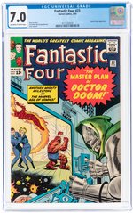 FANTASTIC FOUR #23 FEBRUARY 1964 CGC 7.0 FINE/VF.