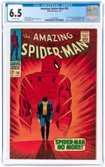 AMAZING SPIDER-MAN #50 JULY 1967 CGC 6.5 FINE+ (FIRST KINGPIN).