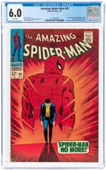 AMAZING SPIDER-MAN #50 JULY 1967 CGC 6.0 FINE (FIRST KINGPIN).