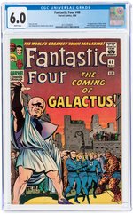 FANTASTIC FOUR #48 MARCH 1966 CGC 6.0 FINE (FIRST SILVER SURFER & GALACTUS).