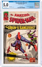 AMAZING SPIDER-MAN #23 APRIL 1965 CGC 5.0 VG/FINE.