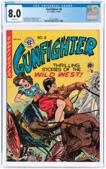 GUNFIGHTER #8 MARCH-APRIL 1949 CGC 8.0 VF.