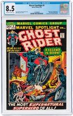 MARVEL SPOTLIGHT #5 AUGUST 1972 CGC 8.5 VF+ (FIRST GHOST RIDER).