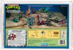 TEENAGE MUTANT NINJA TURTLES (1994) CAVE-BEAST BEBOP & BODACIOUS BRONTOSAURUS 2-PACK AFA 75 EX+/NM.