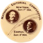 PARKER & DAVIS "NATIONAL EDITORIAL CONFERENCE" JUGATE BUTTON HAKE #5.