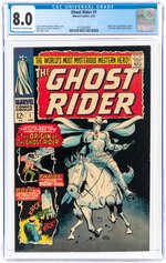 GHOST RIDER #1 FEBRUARY 1967 CGC 8.0 VF (FIRST GHOST RIDER - CARTER SLADE).