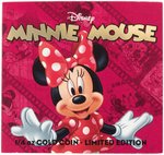 2014 .25 OZ. NIUE $25 GOLD DISNEY CHARACTERS MINNIE MOUSE NGC PF70 ULTRA CAMEO PROOF.